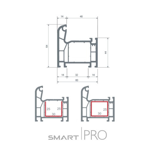 Рама 4-х камерная в Астане