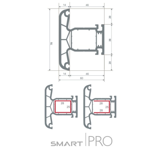 Импост 4-х камерный в Астане