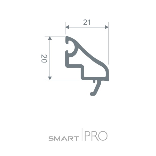 Штапик универсальный 20 мм в Астане