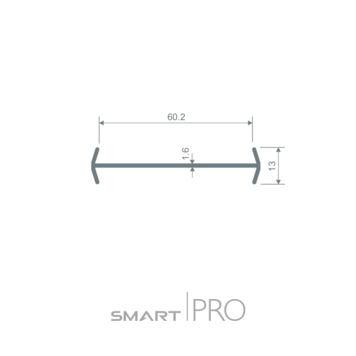 Соединительный профиль (нащельник) (60) в Астане